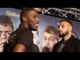 BAD BLOOD! LAWRENCE OKOLIE v WADI CAMACHO **OFFICIAL** HEAD-TO-HEAD @ PRESS CONFERENCE / MARCH 23rd