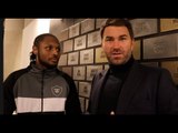EDDIE HEARN REACTS TO CHEESEMAN LOSS, DENIES AJ-MILLER IS 'DONE', & WHYTE, GOLOVKIN-ANDRADE RUMOURS