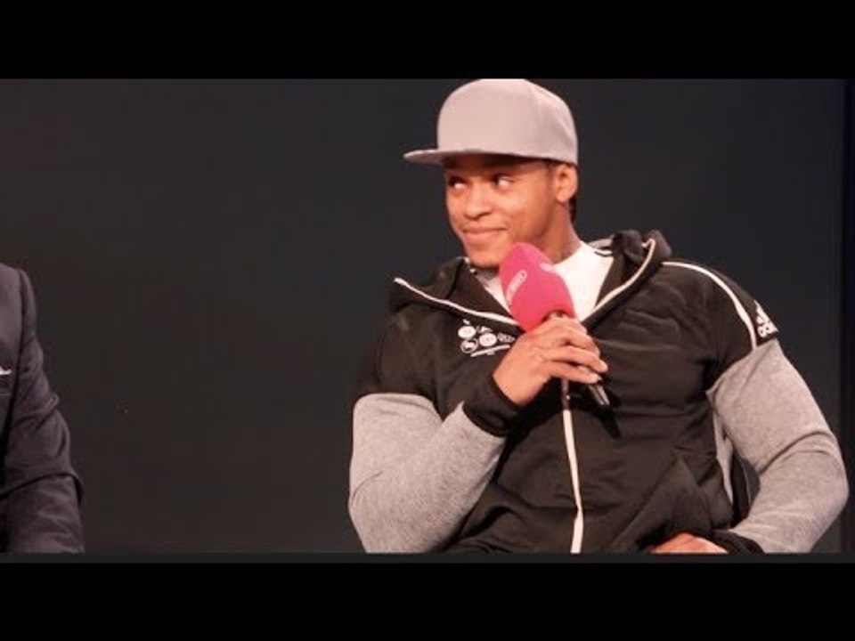 FRANK WARREN PRESENTS PRESS CONFERENCE FOR NEXT TWO SHOWS -YARDE/DUBOIS/WILLIAMS/GARTON/BOWEN/GORMAN