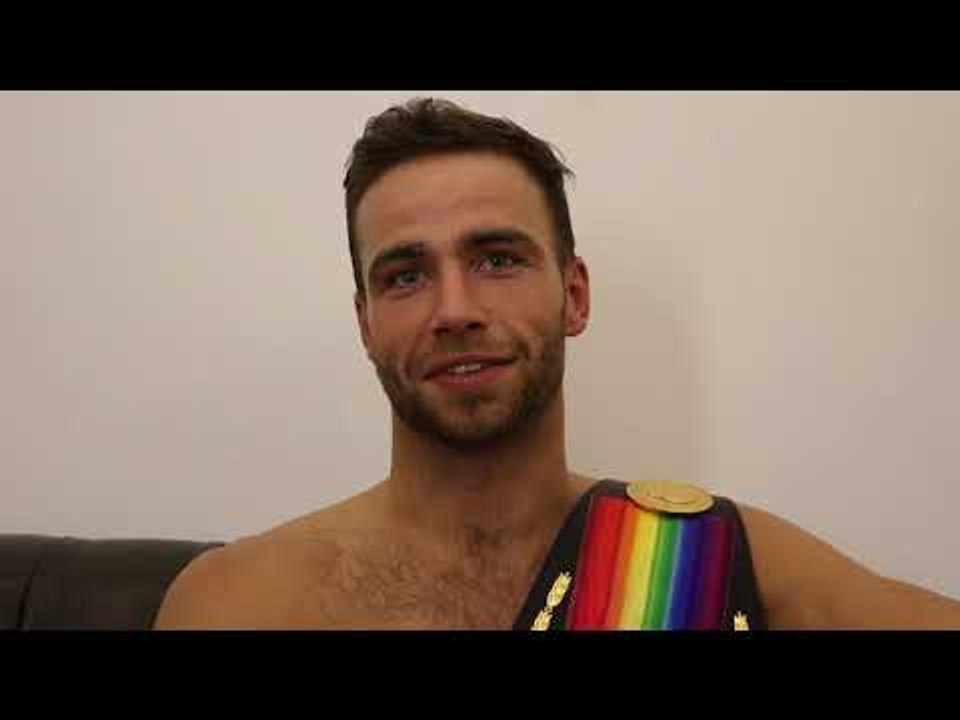 AND THE NEW! - FELIX CASH REACTS TO WINNING THE COMMONWEALTH TITLE AFTER FIRST ROUND STOPPAGE @ o2