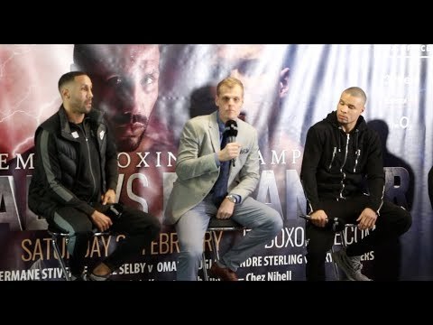 HEATED! - JAMES DeGALE v CHRIS EUBANK JR - *FULL & UNCUT* FINAL PRESS CONFERENCE / DeGALE-EUBANK JR