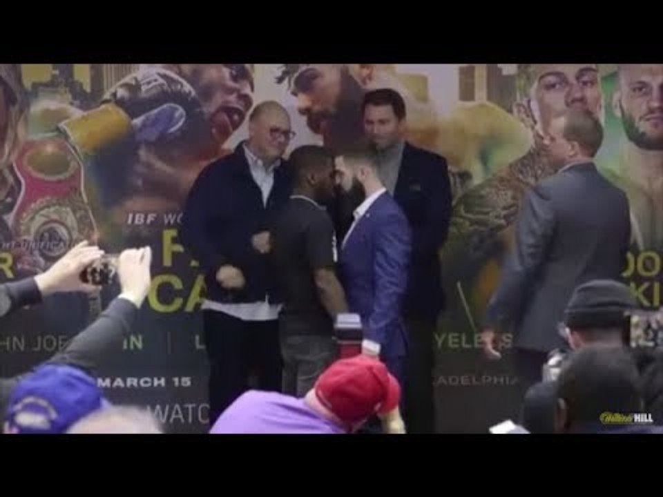 EDDIE HEARN PRESENTS - TEVIN FARMER v JONO CARROLL *FULL & UNCUT* PHILADELPHIA PRESS CONFERENCE