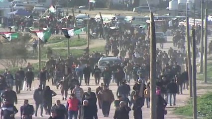 Gazze Sınırındaki "Büyük Dönüş Yürüyüşü" Gösterileri (2) - Han