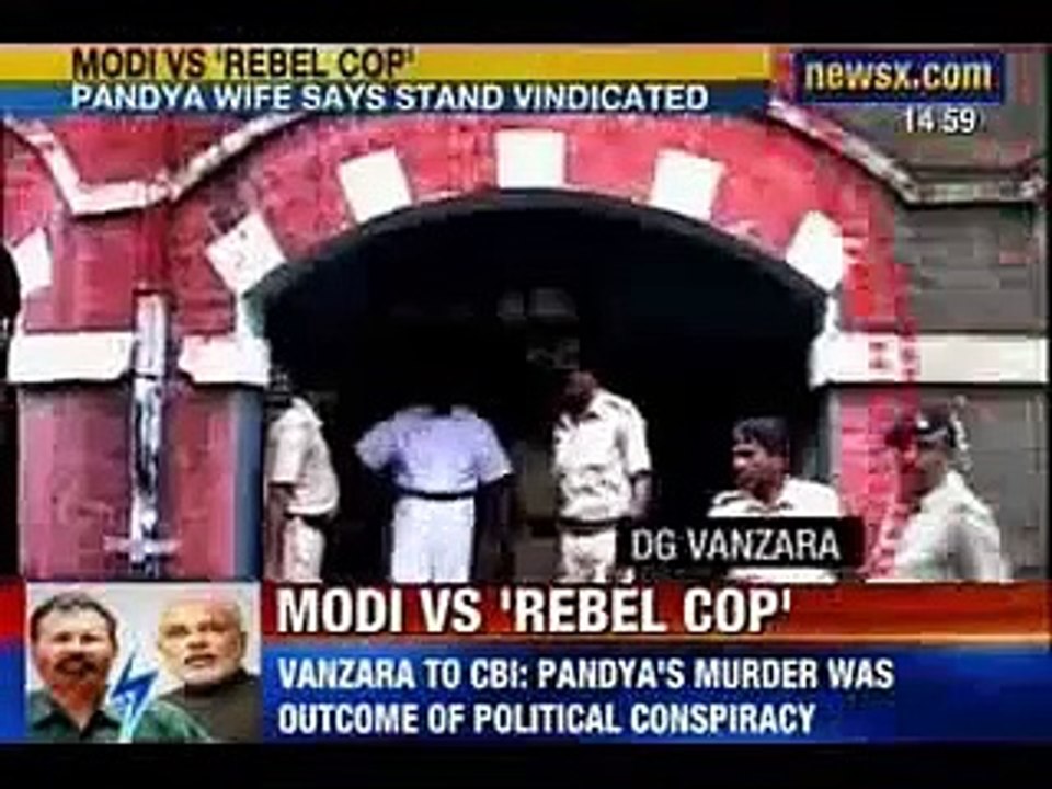 Modi's 'Rebel Cop': DG Vanzara is singing anti-Modi tunes in Sabarmati Jail