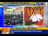 Narendra Modi addresses rally: Modi says, Sheila Dikshit is reduced to ribbon-cutting
