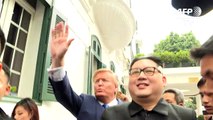 Kim, Trump lookalikes meet in Vietnam ahead of Hanoi summit
