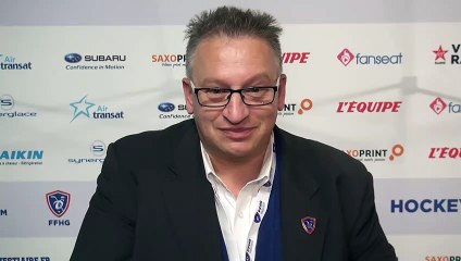 HOCKEY SUR GLACE 2019-02-16 Interview Pierre Yves Gerbeau Vice Président de l’exécutif de la FFHG