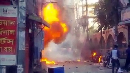 ঢাকা চকবাজার অগ্নিকাণ্ডের দৃশ্য দেখুন See the Chawkbazar fire scene in Dhaka - AnyNews24