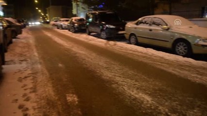 Ardahan'da Kar Yağışı ve Sis