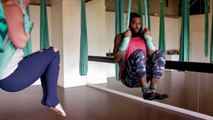 King Keraun Tries Aerial Fitness