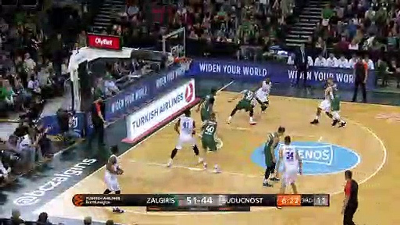 Zalgiris Kaunas - Buducnost VOLI Podgorica Highlights | Turkish Airlines EuroLeague RS Round 23