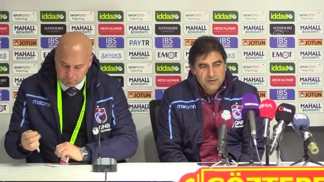 Göztepe-Trabzonspor Maçının Ardından - Ünal Karaman