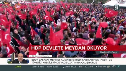 HDP devlete meydan okuyor