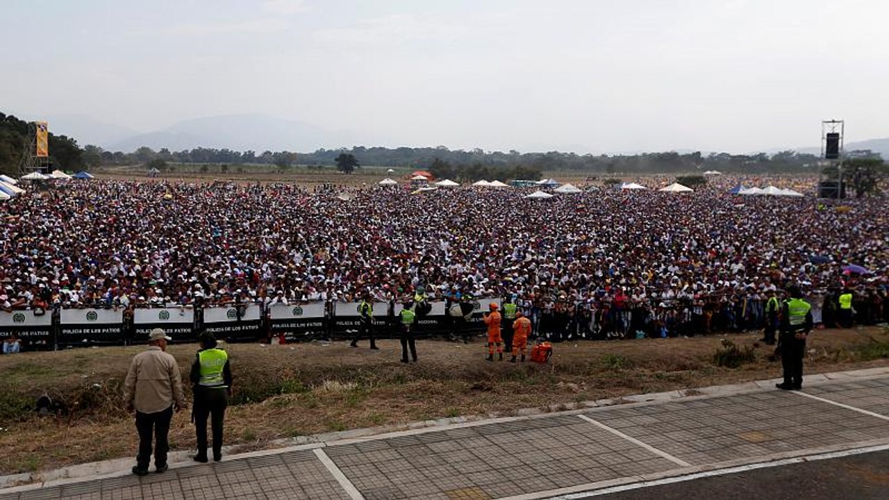 Machtkampf in Venezuela auf 2 Konzertbühnen verlegt