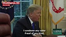 Trump Says He 'Condemns Any Voter Fraud Of Any Kind'