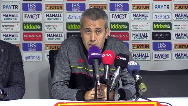 Göztepe-Trabzonspor maçının ardından - Kemal Özdeş - İZMİR