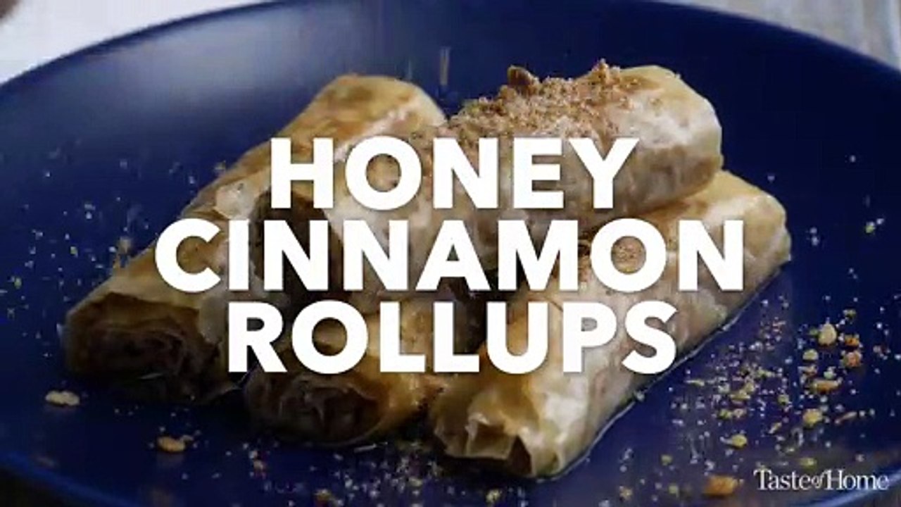 Honey Cinnamon Rollups