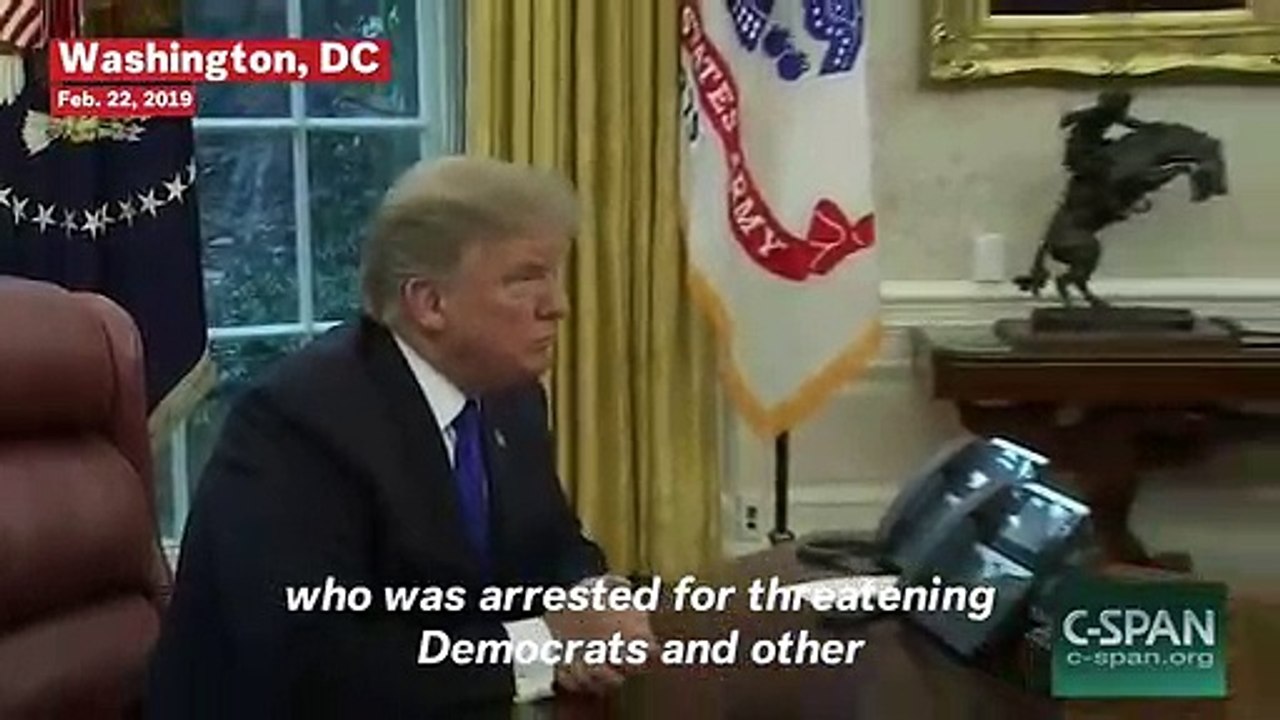 Trump Calls Language 'Very Nice': Denies Responsibility For Coast Guard Member's Threats