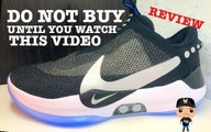 NIKE ADAPT BB AUTO LACE BASKETBALL SHOES DETAILED HONEST REVIEW - WATCH BEFORE YOU GET THEM
