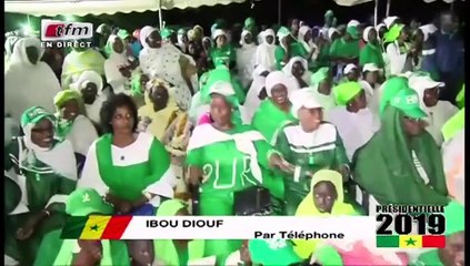 Journal de la campagne en wolof du 22 Février 2019