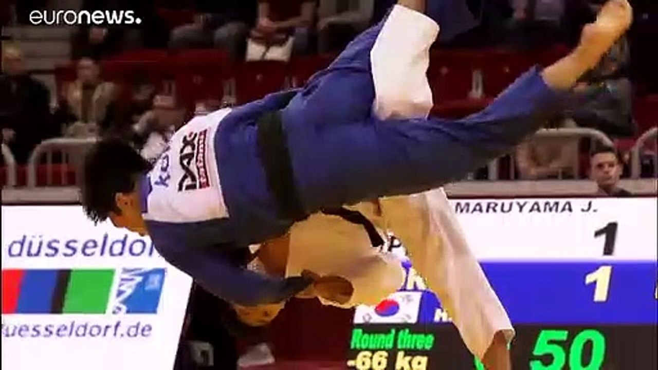 Explosive judo sees Japan dominate Day 1 of the Dusseldorf Grand Slam