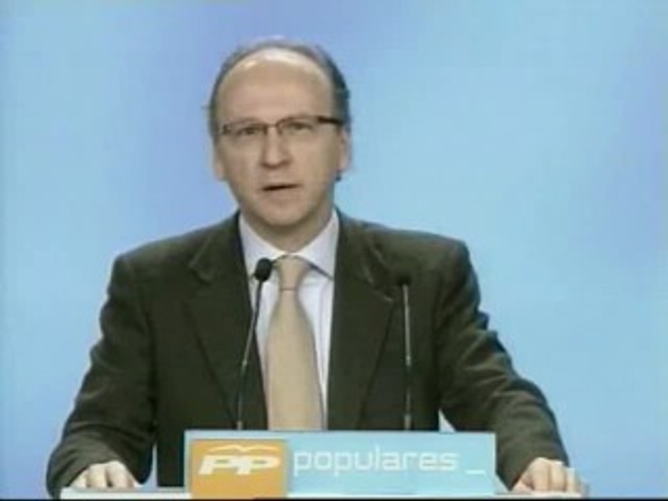 Elorriaga afirma que el PP comparte el mensaje navideño del rey