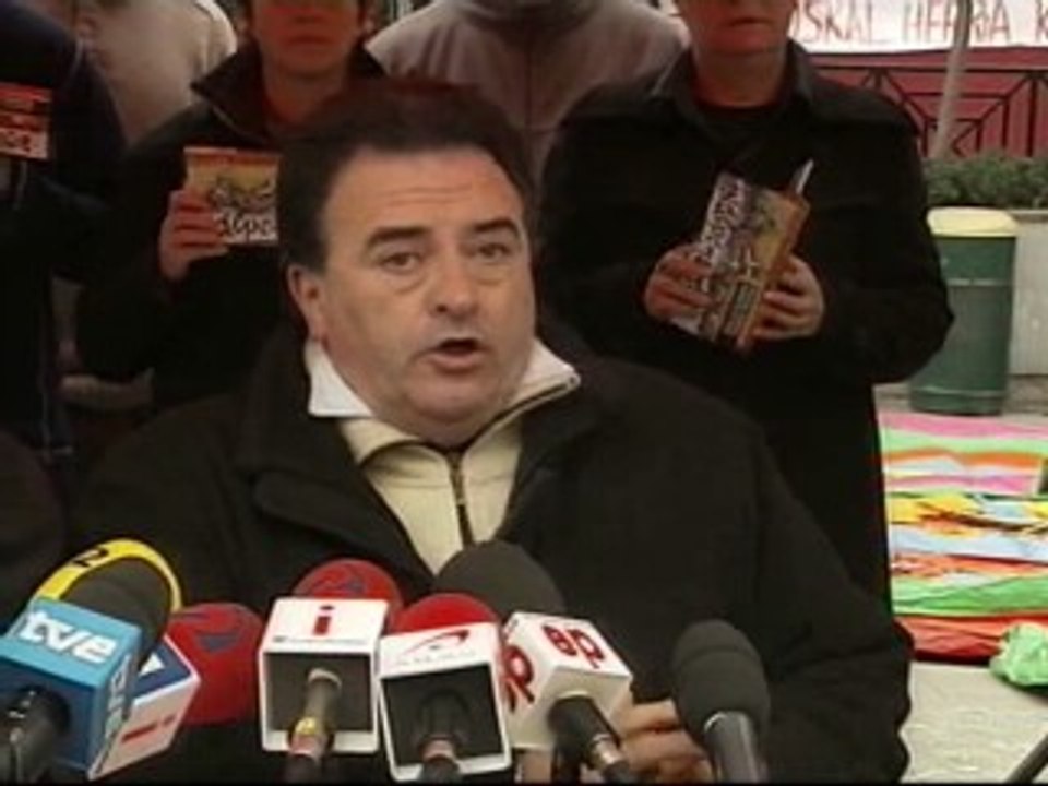 La izquierda abertzale culpa al Gobierno