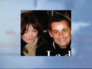 Sarkozy y la modelo Carla Bruni, en la prensa rosa