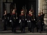 Cambio de guardia en el Palacio Real