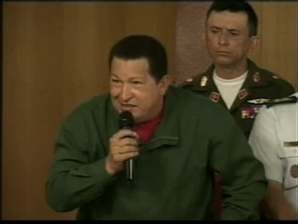 Chávez califica de "victoria de mierda" el triunfo del no en el referéndum