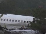 Primeras imágenes del avión estrellado en Turquía