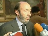 Rubalcaba habla de un 