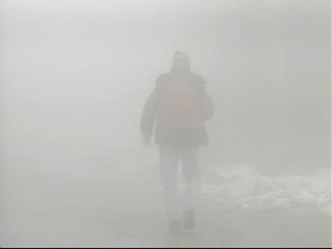 El puerto de Pajares amanece completamente nevado