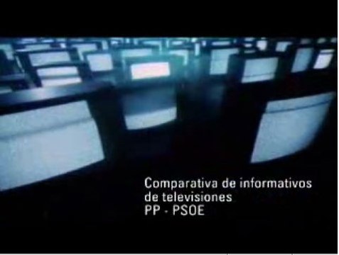 Comparativa del tratamiento a PP y PSOE en los informativos de TVE