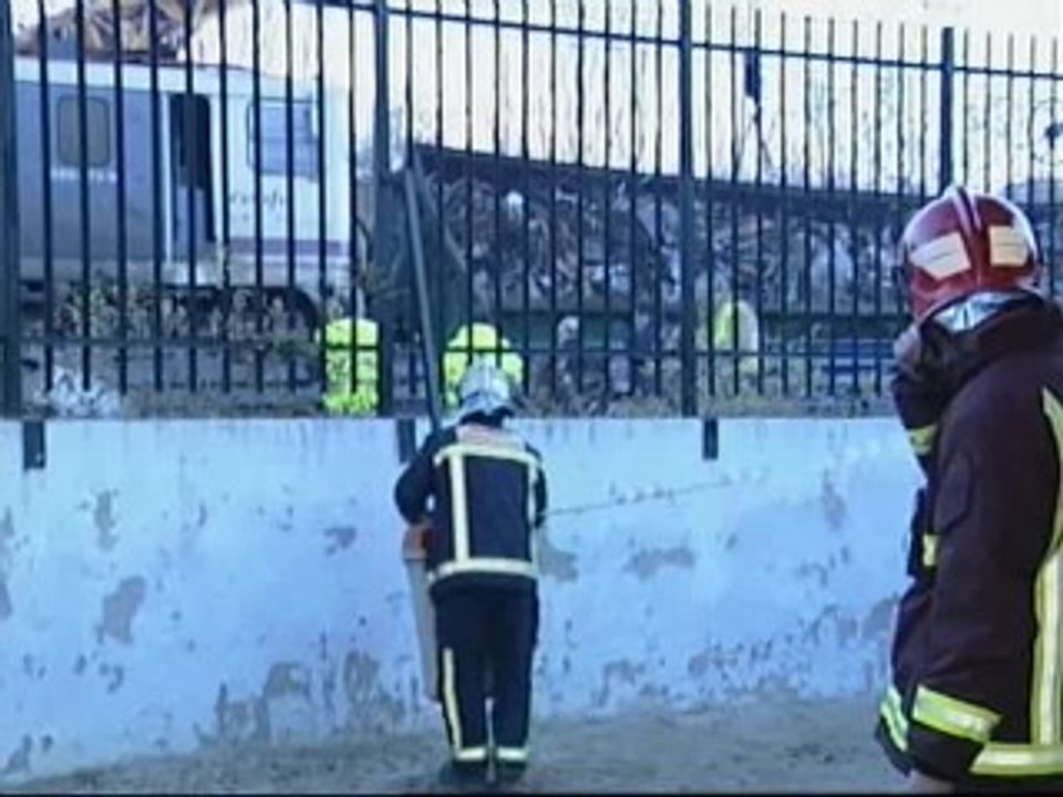 Cortada la línea entre Alcalá de Henares y Guadalajara tras el choque