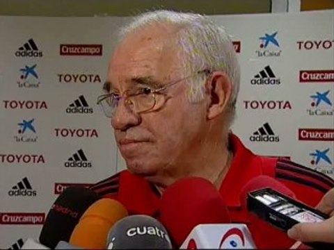 Aragonés: Que haya euforia no está mal