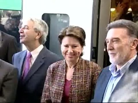 Magdalena Álvarez recorre la línea de AVE que unirá Madrid y Valladolid