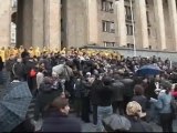 Nuevas protestas en Georgia contra el presidente Mikhail Saakashvili
