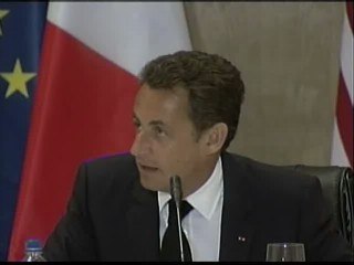Sarkozy: "Deseo reconquistar el corazón de América"