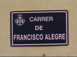 Un barrio dedicado a falangistas en Valencia