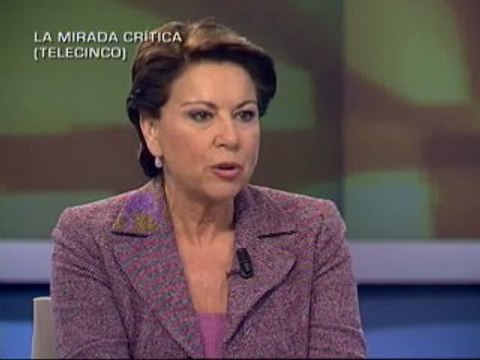 Magdalena Álvarez: Duermo bien porque estoy transformando España