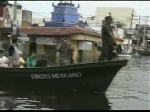 El sur de México continúa en alerta por las peores inundaciones de su historia