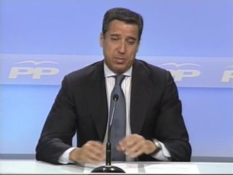 Zaplana dice que El PSOE quiee volver a utilizar el 11-M para ganar las elecciones