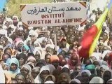 Cientos de chadianos protestan contra el intento de sacar ilegalmente a 103 niños del país