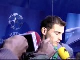 Casillas, emocionado por la ovación del Bernabéu