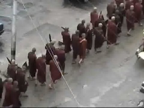 Violentos altercados en Birmania