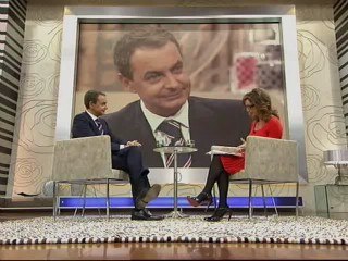 Zapatero en el programa de Ana Rosa