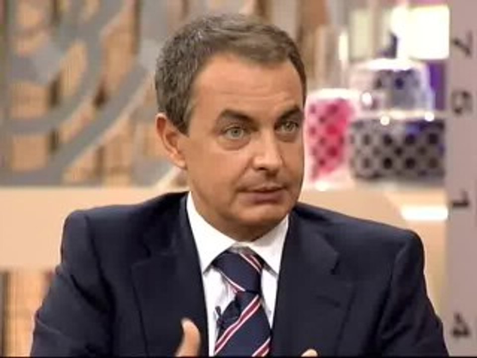 Zapatero: "El problema no lo tiene el Gobierno, el problema lo tiene Ibarretxe"