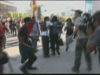 Duras protestas en México en el aniversario de la masacre de Tlatelolco