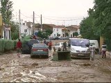 Las fuertes lluvias dejan importantes destrozos en la provincia de Badajoz